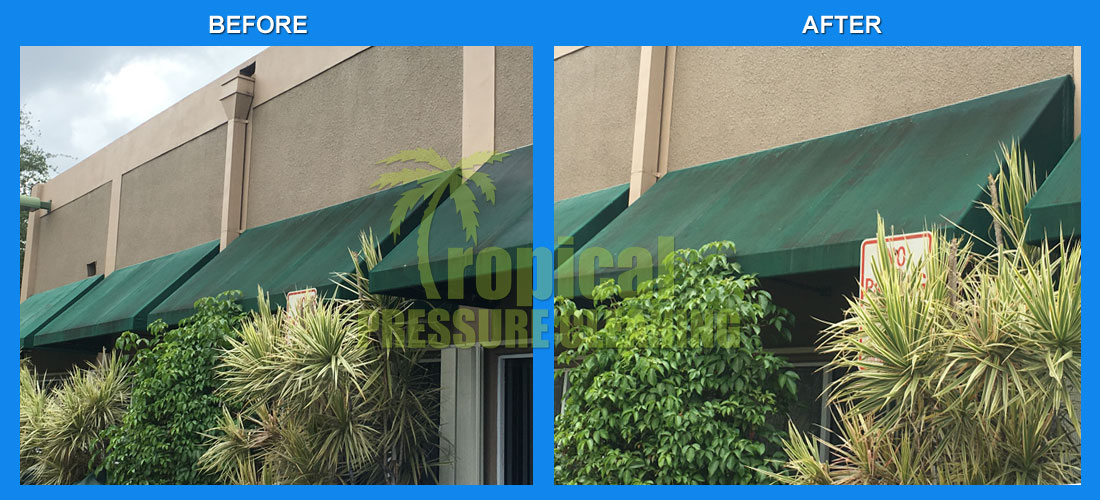 Boca Raton Awning Pressure Cleaning